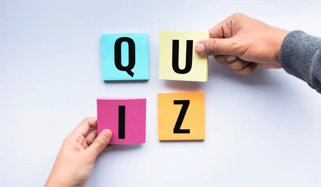 Quiz elearning